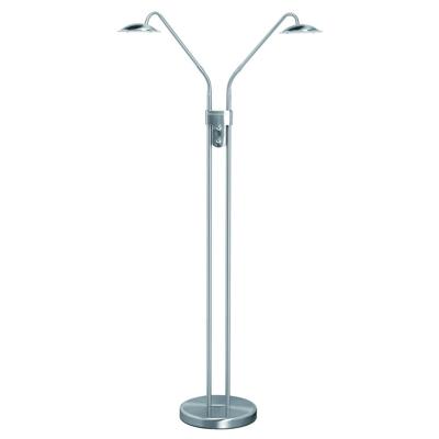 Highlight LeeslampJupiter nikkel Ø 25,5cm dubbel - V4711.30