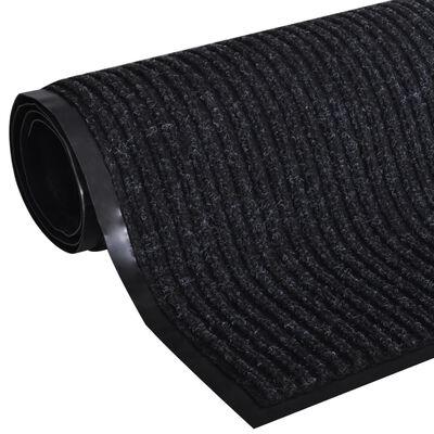 Deurmat PVC 150 x 90 cm (zwart)