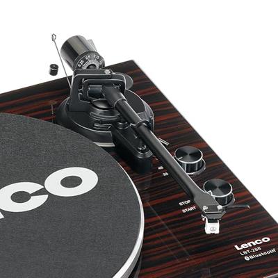 Lenco Platenspeler met Bluetooth® transmissie donkerbruin - LBT-288WA Lenco Platenspeler met Bluetooth® transmissie donkerbruin - LBT-288WA