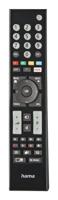 Hama Universele afstandsbediening voor Panasonic TV's (infrarood, leerbaar, lichtgevende toetsen, slimme knop, Easy Modefunctie, ergonomische hoofdtoetsen, 10 m bereik) zwart - thumbnail