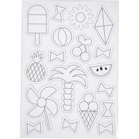 Creativ Company Kleur je eigen magneten - zomer - thumbnail