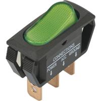 TRU COMPONENTS Wipschakelaar TC-R13-242B2 12 V/DC 25 A 1x uit/aan Continu 1 stuk(s) - thumbnail