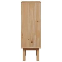 Badkamerkast OTTA 35x30x90 cm massief grenenhout - thumbnail