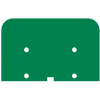 Weidmüller 1027160000 Scheidingswand Groen 50 stuk(s) - thumbnail