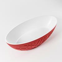 Vrijstaand Bad MONDIAZ HOLM 180x85cm Kleur Fire / Talc - thumbnail