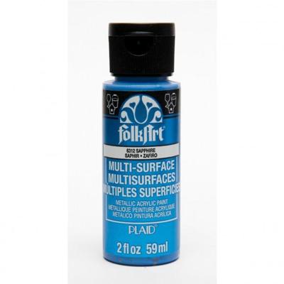 FolkArt • multi-surface metallic sapphire 59ml