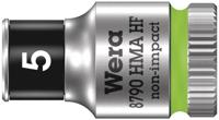 Wera 8790 HMA 05003719001 Dop (zeskant) Dopsleutelinzetstuk 5 mm 1/4 (6.3 mm) - thumbnail