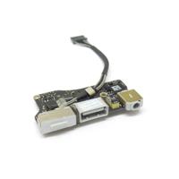 DC Power Audio Jack USB I/O Board for Apple MacBook Air 13" A1369 2011 pulled - thumbnail
