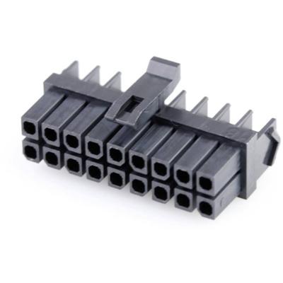 Molex 1729521801 Female behuizing (kabel) Totaal aantal polen: 18 Rastermaat: 3 mm Inhoud: 1 stuk(s) Bag