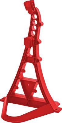 Hebie fiets-presentatiestandaard "turrix" bike stand "turrix" plastic,red
