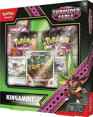 Pokemon TCG Scarlet & Violet Shrouded Fable Illustration Collection - Kingambit Pokemon TCG Scarlet & Violet Shrouded Fable Illustration Collection - Kingambit