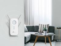 TP-Link RE655 WLAN-versterker Repeater AC2600 (Dual WLAN AC+N, 1733 Mbps 5 GHz+800 Mbps 2,4 GHz, Gigabit LAN-poort, app-bediening, maximale dekking, compatibel met alle WLAN-apparaten) - thumbnail