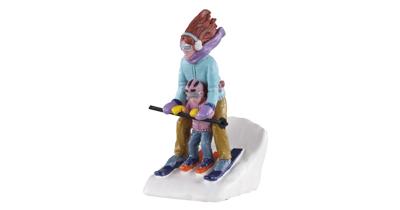 Lemax mommy & me ski kerstdorp figuur type 2 Vail Village 2020