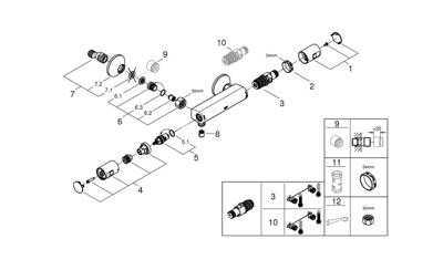 Grohe Precision Start Douchemengkraan