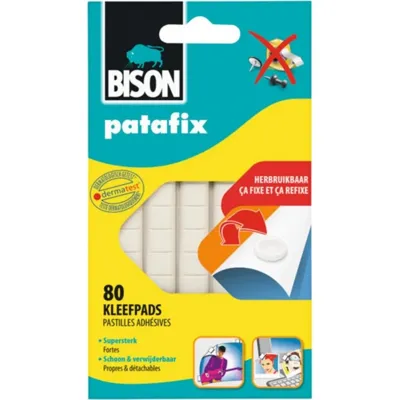 Bison patafix Envelop | 80 stuks - 65882