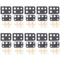 10 PCS Camera Lens Cover for Samsung Galaxy M31 SM-M315(Black) - thumbnail