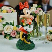 Disney Tuinbeeld 3d minnie flowers - thumbnail
