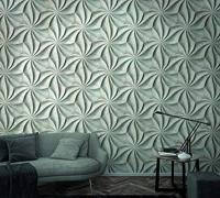 Noordwand Smart Art Easy Fotobehang grafisch patroon in cement 47229 - thumbnail