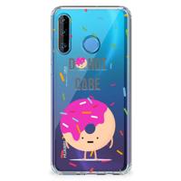 Huawei P30 Lite Beschermhoes Donut Roze - thumbnail