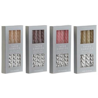 Kaarsenset DKD Home Decor Tweekleurig 2 x 2 x 18,5 cm 4 Onderdelen (4 Stuks) Kaarsenset DKD Home Decor Tweekleurig 2 x 2 x 18,5 cm 4 Onderdelen (4 Stuks)