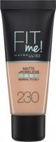 Maybelline Fit Me Matte + Poreless Foundation - 230 Natural Buff - Medium Dekkende Foundation met Matte Finish voor de Normale tot Vette Huid - 30 ml - thumbnail