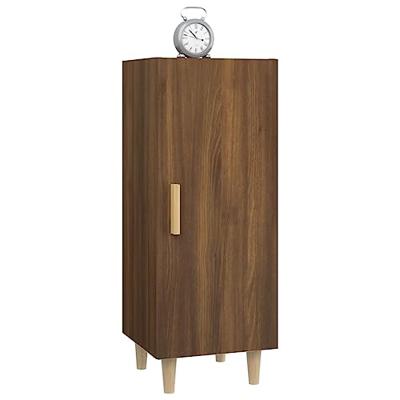 Dressoir 34,5x34x90 cm bewerkt hout bruin eikenkleur