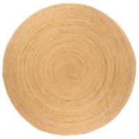 VidaXL Tapijt rond 210 cm gevlochten jute - thumbnail
