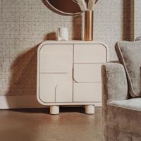 Tower Living Opbergkastje 'Alviano' 80 x 80cm, kleur Beige - thumbnail