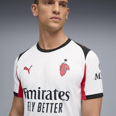 AC Milan Shirt Uit Senior 2025/2026 - Maat M - Kleur: RoodWitZwart | Soccerfanshop AC Milan Shirt Uit Senior 2025/2026 - Maat M - Kleur: RoodWitZwart | Soccerfanshop