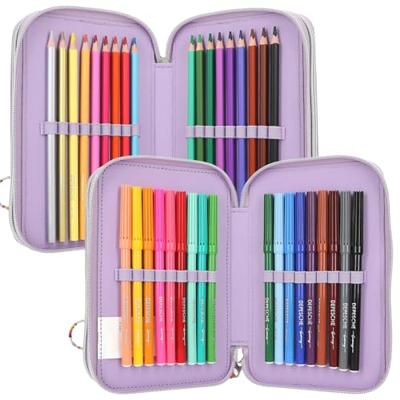 TOPModel Joy 3-vaks etui - paars