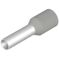 Weidmüller 1476290000 Adereindhulzen 4 mm² Deels geïsoleerd Grijs 100 stuk(s) - thumbnail