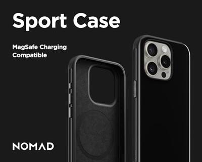 Nomad Sport hoesje iPhone 15 Pro - Black