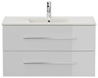 Wastafelkast Odin Wit 100 cm - thumbnail