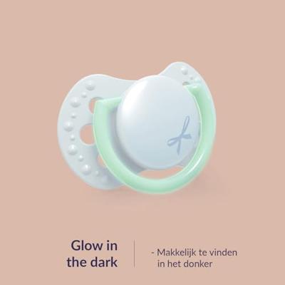 Difrax LOVI Pacifier Dynamic Newborn Baby Shower Boy - Fopspeen
