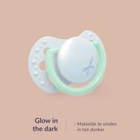Difrax LOVI Pacifier Dynamic Newborn Baby Shower Boy - Fopspeen - thumbnail