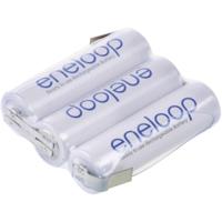 Panasonic eneloop Reihe F1x3 Accupack Aantal cellen: 3 Batterijgrootte: AA (penlite) Z-soldeerlip NiMH 3.6 V 1900 mAh - thumbnail
