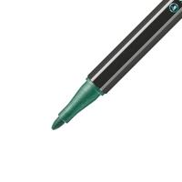 Viltstift STABILO Pen 68/836 medium metallic groen | 10 stuks - thumbnail