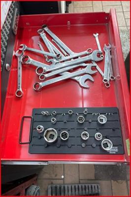 KS Tools Magnetisches Stecknuss-Ordnungssystem, 3 800.0185 Verwisselbare kop