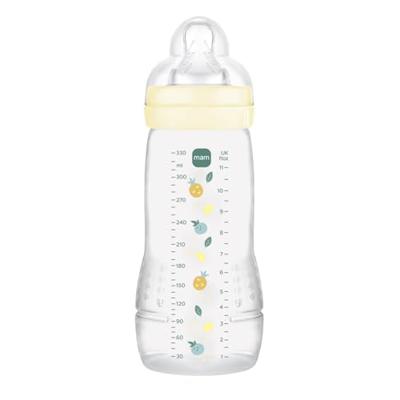 Babyfles - MAM BABY - Easy Active - +6 maanden - 330 ml - X-flow speen - Parel