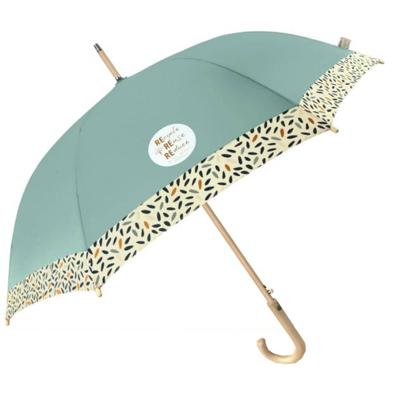 Perletti Paraplu Unisex 102 Cm Lichtgrijs Perletti Paraplu Unisex 102 Cm Lichtgrijs