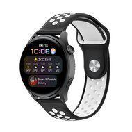 Sport Edition - Zwart + wit - Samsung Galaxy Watch 3 - 45mm Sport Edition - Zwart + wit - Samsung Galaxy Watch 3 - 45mm