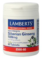 Lamberts Siberische Ginseng 1500mg Tabletten - thumbnail