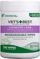 Vets Best clean ear / eye wipes hond - thumbnail