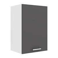 VCM Wandkast Esilo (Hangende kast, Wit/antraciet, 1 Tür 40) - thumbnail