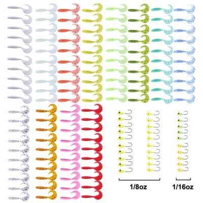 HENGJIA SO002150T 6.5 CM/2 G 150 PCS buiten Fishing Lures vis aas Set voor het vissen