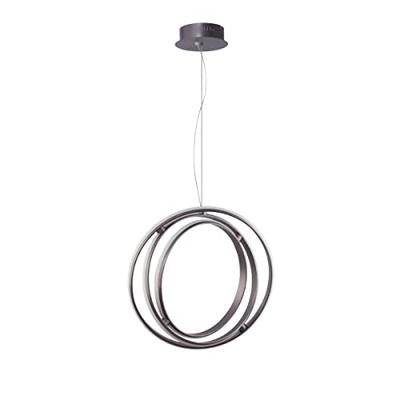 Lyora HanglampPertone S Ø 50cm zwart met paarse gloed - 9365012