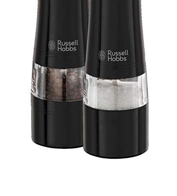 Russell Hobbs 28010-56 kruidenstrooier Zwart Zout-/peperschudderset