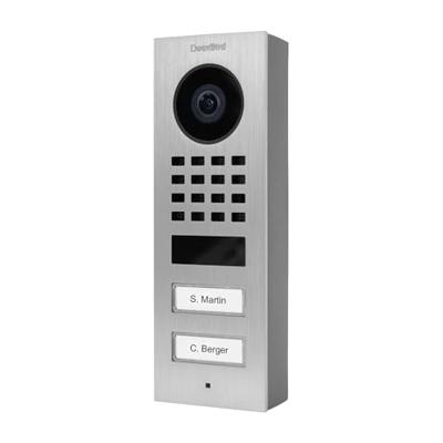 DoorBird D1102V Aufputz Buitenunit voor Video-deurintercom via WiFi WiFi, LAN RVS V2A (geborsteld)