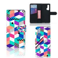 Honor 20 Pro | Book Case | Blokken Kleurrijk - thumbnail