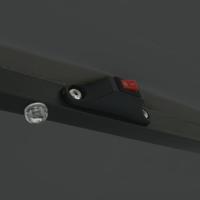 Parasol met LED-verlichting Ø395x245 cm antraciet - thumbnail